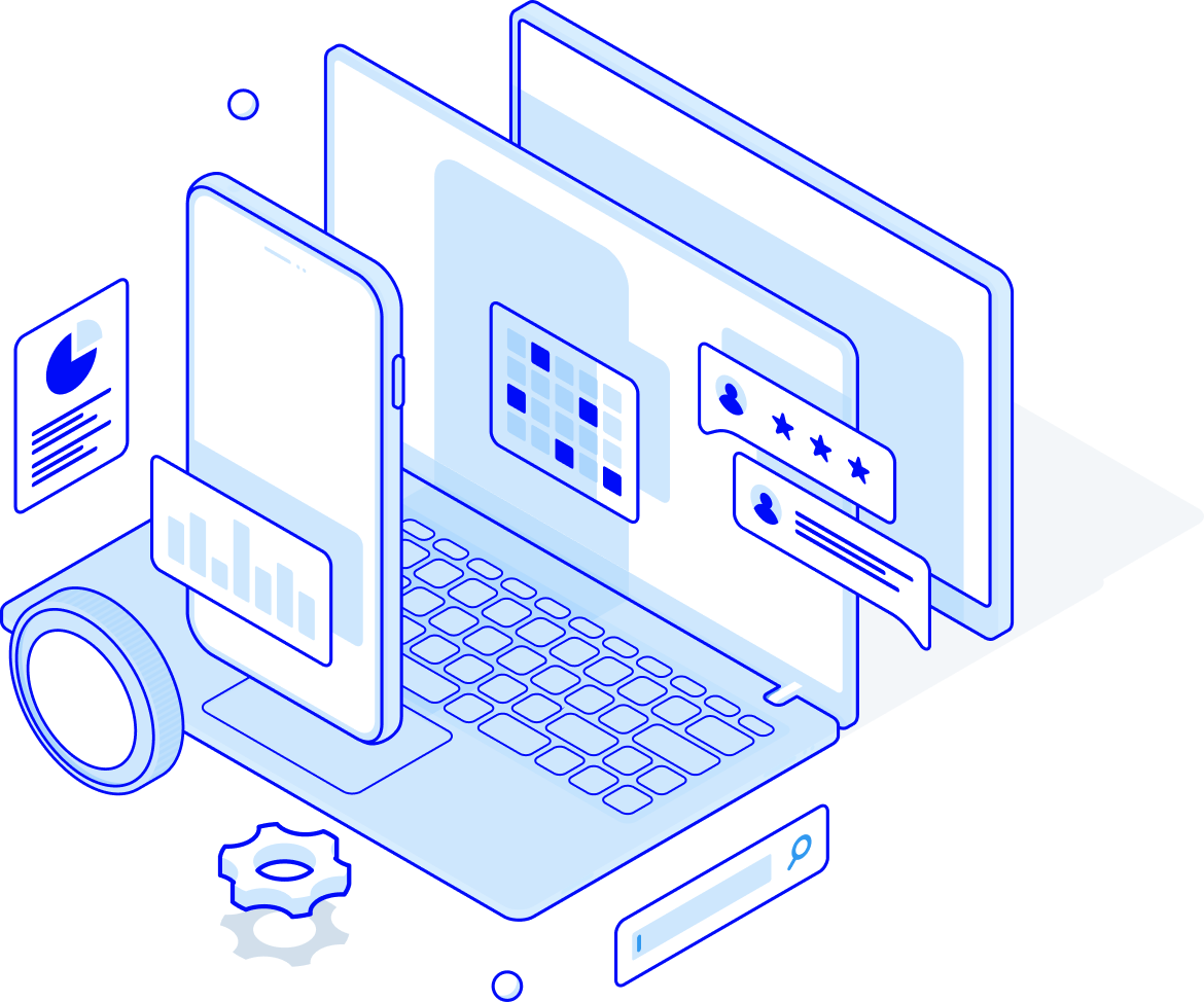 Boost software team illustration